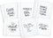 Fred & Friends NOTED Coasters, Set of 6