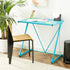 Z-Shaped Student Desk in Aqua