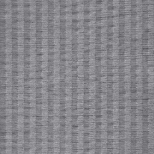 Zenna Home Ultimate Striped Waterproof Fabric Shower Curtain or Liner, 70" x 72" Grey