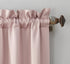 Sun Zero Easton Energy Saving Blackout Curtain Panel, 40" x 63", Blush Pink