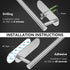 SUS304 Auxmir No Drilling Self Adhesive Toilet Paper Holder, Premium Rustproof Stainless Steel Roll Holder Wall Mount