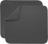 S&T INC. Highly Absorbent Microfiber Dish Drying Mat Value Pack, Large 16" x 18", Charcoal Grey, 2 Pack
