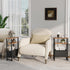 3 LET503RE Narrow Side Table with Charging Station Slim End Table Sofa with Magazine Rack, Bedside Table for Small