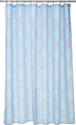 Linen Store 70"x70" Shower Curtain, Printed Durable Fabric Canvas Tub Decor, Water-Resistant, Lexi, Contemporary