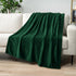 PAVILIA King Size Fleece Blanket - Super Soft, Plush, Lightweight Microfiber Throw, Emerald Green, 90x108 inches