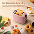 iSiLER 2 Slice Toaster - Pink, 1.3 Inches Wide Slot Bagel Toaster with 7 Shade Settings, Compact with Removable Crumb