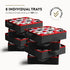 Premium Christmas Bauble Storage Box with Dividers - 128 Compartment Ornament Storage Box for Delicate Decorations
