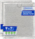 Microwave Filter Replacement 9" x 7.72" Fits WB6X486 GE Microwave Filter, Aluminum Mesh Screen Grease Filter