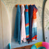 30x60 inch, 3-9 SUN CUBE Kids Hooded Towel, Absorbent Quick Dry Beach Bath Towel, Swim Surf Poncho Wrap Shower, Pool