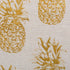 DII Gold Metallic Collection Polyester Storage Bin, Collapsible with Handles, Medium, Pineapple