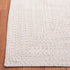 2'3" 4', (BRA201A) SAFAVIEH Washable Rug Outdoor Braided Collection - x Ivory & Light Grey, Handmade & Reversible