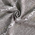 24x24 inch) NEWISHER Rustic Farmhouse Embroidered Small Square Tablecloth Jacquard Striped Table Cloth Linen Texture