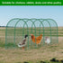 15731 Inches UNIFAMILY Chicken Tunnel, Chicken Coop Run, Chicken Tunnels for Outside Yard, Easy Installation Tunnel