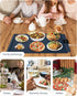 24x16 5 Settings Warming Mat for Food Foldable Buffet Tray with Temperature & Auto Timer Electric Silicone Plate Warmer
