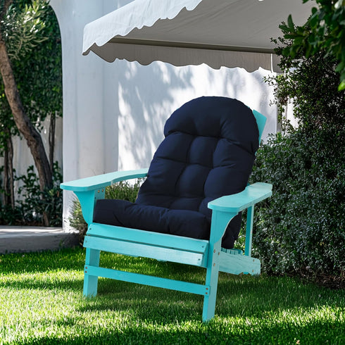 44x19.4x4 inch, 1) Adirondack Chair Cushion, Rocking Chair Cushion High Back Patio Cushions of Upper and Lower