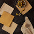 Set, 12x12, 5 Count DII Everyday Kitchen Collection Assorted Dishcloth Honey Gold