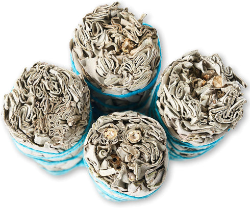 6 Pack White Sage Smudge Sticks for Cleansing Energy, Sustainably Grown, Bulk/Wholesale