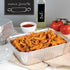 PLASTICPRO Disposable 5 LB Aluminum Takeout Tin Foil Baking Pans, 7'' X 10'' X 3'' Inch, Pack of 10