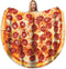 Bcareself Pizza Blanket 71 inches for Adult Kids, Double Sided Funny Realistic
