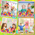 Lavwix 330 Set, 110 220 Pcs Prefilled Easter Eggs Plastic Eggs Filled with Mini Toys and Stickers for Easter Egg Hunt
