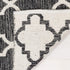 SAFAVIEH Montauk Collection Accent Rug - 2'6" x 4', Black & Ivory, Handmade Cotton for High Traffic Areas