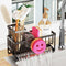 Taugast Sponge Holder for Kitchen Sink,Smiley Face Sink Caddy with Removable Brush Holder,Self-Draining