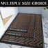 Yimobra Door Mat, All-Season Outdoor Indoor Sturdy Doormat for Home Entrance Floor, Heavy Duty Non Slip Front Door Mats Outdoor, Easy to Clean, Garage and Garden, 29.5 x 17 Inch, Brown by Yimobra