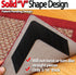 iPrimio NeverCurl V Shape Design Rug Corner Gripper to Stop Rug Corner Curling, Safe for Wood Floors