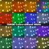 33ft 60 Star String Lights Battery Operated, RGB+Warm White Color Changing Fairy String Lights Indoor with Remote, LED
