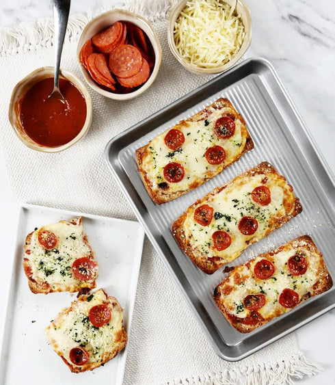 USA Pan Bakeware Nonstick Quarter Sheet Pan; Aluminized Steel Baking Sheet