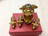 Gorgeous Jewelled Trinket Box - Mother and Three Babies Pig Piggy Piglet with Inlaid Crystal