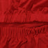 4 Pieces Spandex Stretch Washable Dining Room Chair Covers, Seat Slipcovers for All Seasons (Red, 4)