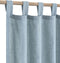 Dusty Blue Curtains for Kids Bedroom 54 Inch Length 2 Panels Tab