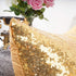 YOUR SMILE Pack of 2 New Luxury Series Gold Blink Decorative Sequin & Comfy Satin Throw Pillow Cover, 18" x 18"