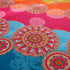 Pangzi Set ,1 1 2 4 Bohemian Retro Bedding Sheet Fitted Sheet, Flat, Pillow Cases - Piece (Full, Rose Pink)