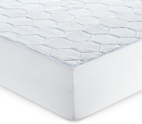 Vibe Cooling Quilted Memory Foam Mattress Pad, King