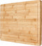 Heim Concept Organic Bamboo Cutting Boards, Extra Large Chopping Board with Juicy Groove, 18x12x3/4