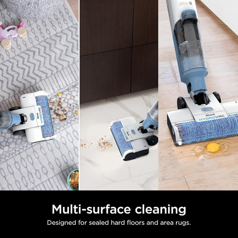 2-Pack 3-in-1 WDB1F2 Shark HydroVac Antimicrobial Brushroll* & Filter Bundle, Compatible with All Hydrovac
