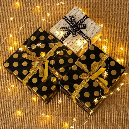 6 Packs 6.6ft 20 LEDs Star Fairy Lights Battery Operated,Mini Star String Lights,Waterproof Twinkle Starry Light