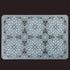 CAIT CHAPMAN HOME COLLECTION Solid Rigid Lace Vinyl Placemats, Blue Turquoise, Set of 4