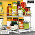 8-3/8 inch 1 LYNK PROFESSIONAL Pull Out Spice Organization for Cabinets - Wide Spice Rack for Inside Cabinets, Slide