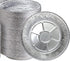 9" Aluminum Foil Pie Tins (25 Pack) - Disposable Round Foil Pans for Baking, Cooking, Freezer Safe, Perfect for Quiche,