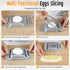 Egg Slicer for Hard Boiled Eggs, Stainless Steel Wire, Multipurpose Heavy Duty Aluminium Egg Cutter Dishwasher Safe