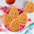 Mini Easter Egg Waffle Maker, Double Sided Waffle or Pancake with Holiday Designs for Kids