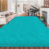 8x10 Big Blue Fluffy Rug Shaggy Area Rug,Large Area Rugs for Boys Bedroom Livingroom, Soft Cute Baby Play Mat, Indoor