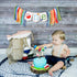 1st Ofishally One Ribbons High Chair Banner - Big One Birthday epidemics Decor, First Smash Baby Showers, Under the Sea