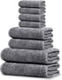 Tens Towels Pack of 8 Towels Set, 2 Extra Large Bath, 2