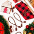 Shappy Christmas Garland Banister Ties, Reusable and Flexible Twist Ties for Home Decoration, 6 Pieces