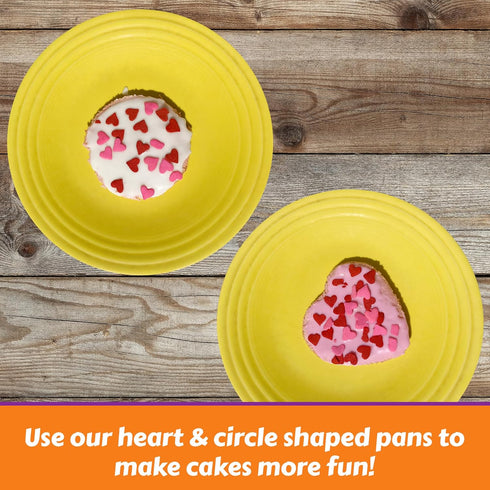 Kids' Complete Oven Pan Set for Easy Bake Ultimate Oven, Includes Cupcake and Rectangular Bake Pans