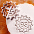 BAKERLOGY Celestial Sun Cookie Cutter - Detailed Biscuit Cutter Design for Baking and Crafts, ideal on fondant, dough, clay